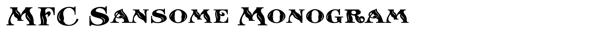 MFC Sansome Monogram image